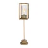Bolardo luminoso Cubic³ 3370 latón/transparente