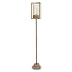 Bolardo luminoso Cubic³ 3371 latón/transparente