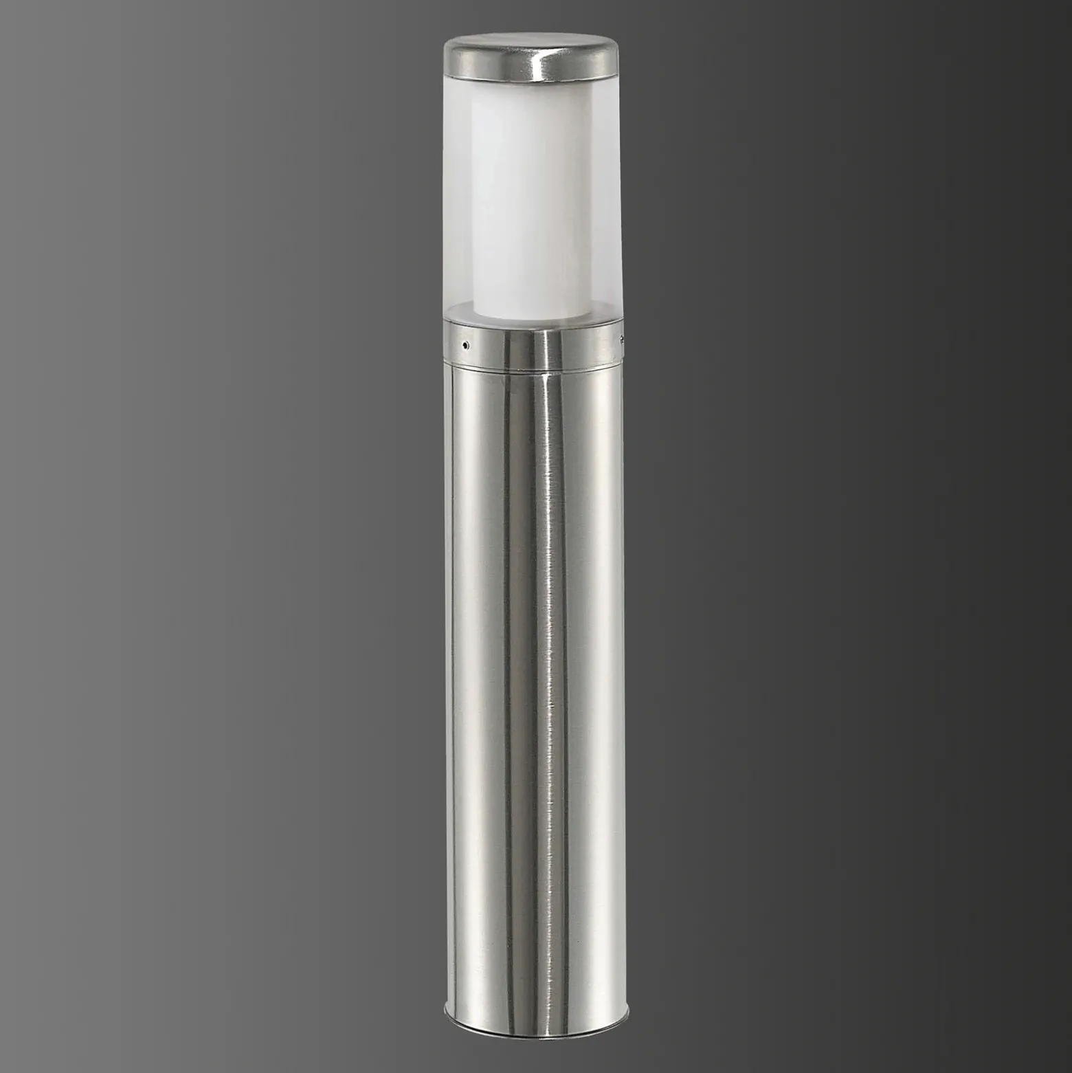 Bolardo luminoso 1257 de acero inoxidable resistente al agua salada 100 cm