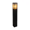 Bolardo luminoso «Dubai», negro, ABS, policarbonato, E27
