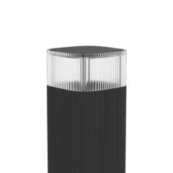 Bolardo luminoso EGLO CASTELNUOVO, negro, altura 50 cm, IP65, GU10