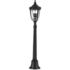 Bolardo luminoso English Bridle, negro