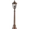 Bolardo luminoso English Bridle, bronce