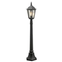 Bolardo luminoso Firenze, negro