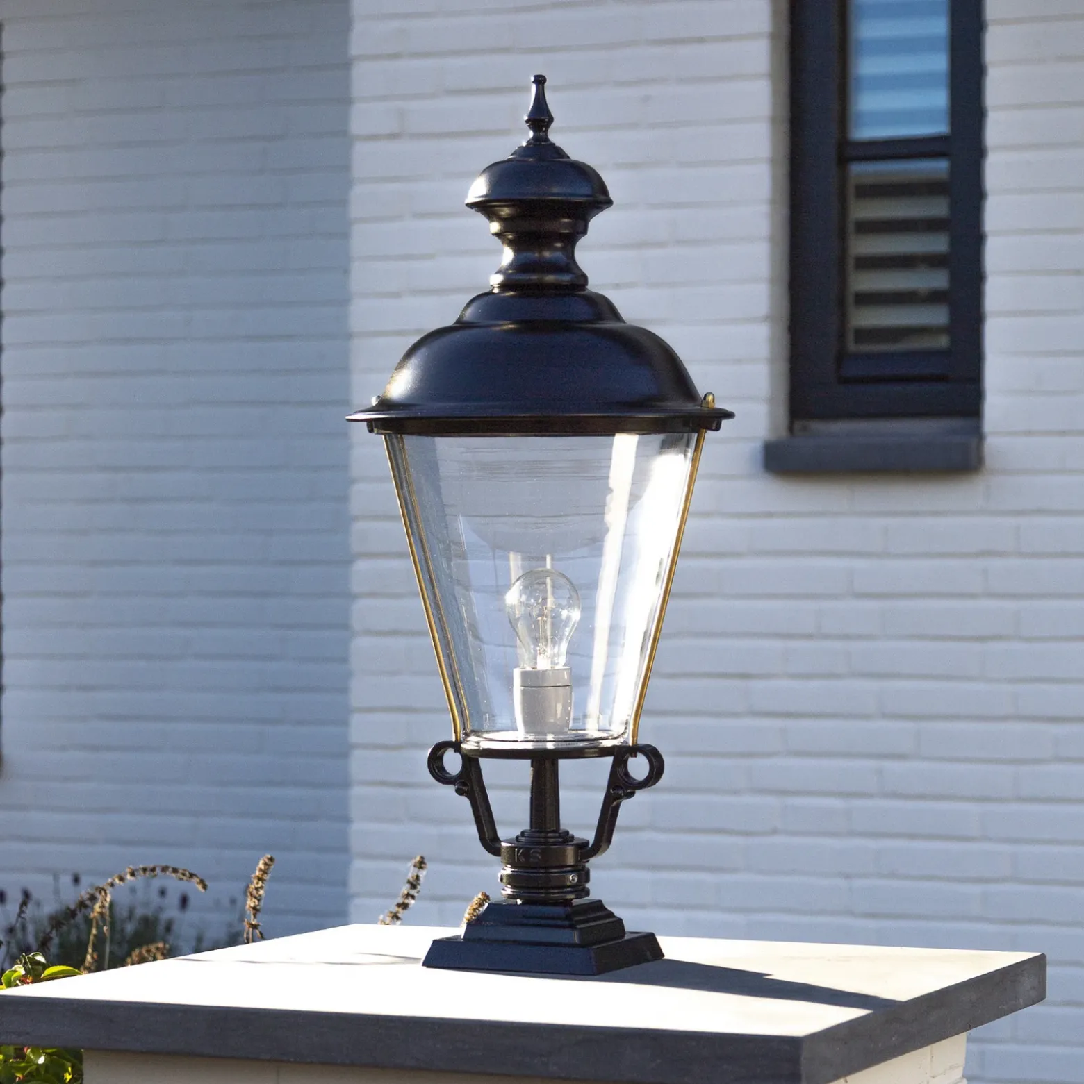 Bolardo luminoso K43, altura 68 cm verde