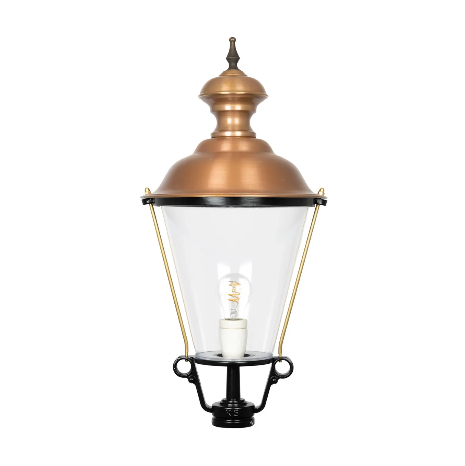 Bolardo luminoso K43, altura 68 cm verde
