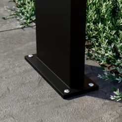 Bolardo luminoso LED Advik de Arcchio, 60 cm, antracita, sensor, IP54