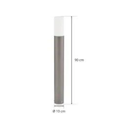 Bolardo luminoso LED 2277, antracita