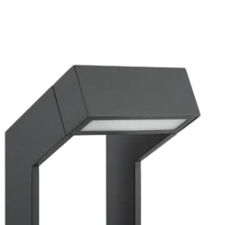 Bolardo luminoso LED Arcchio Kovato, altura 95 cm, gris oscuro, IP65