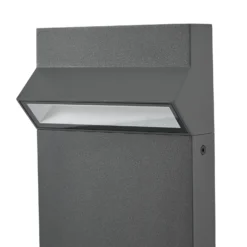 Bolardo luminoso LED Arcchio Vonar, altura 50 cm, color antracita