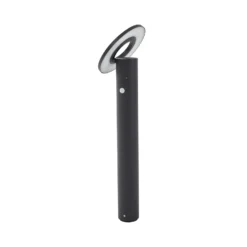 Bolardo luminoso LED Arcchio Tovio, altura 81 cm, sensor, antracita