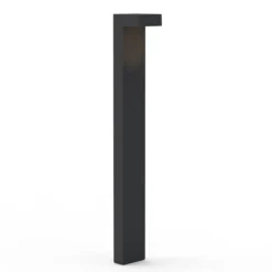 Bolardo luminoso LED ATO, altura 85 cm, encendido/apagado, color antracita,