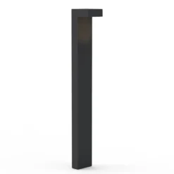 Bolardo luminoso LED ATO, altura 85 cm, DALI, color antracita, IP65, metal