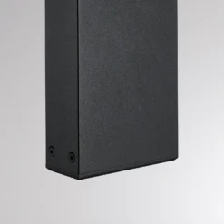 Bolardo luminoso LED ATO, altura 85 cm, DALI, color antracita, IP65, metal