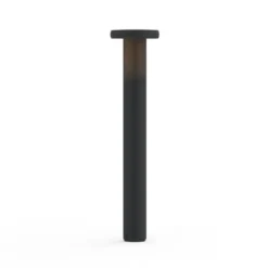 Bolardo luminoso LED CIRC, encendido/apagado, color antracita, altura 82 cm,