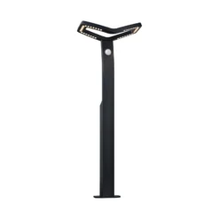 Bolardo luminoso LED con sensor Alara de Paulmann, antracita, 67 cm IP44