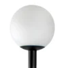 Bolardo luminoso LED Cuca, altura 100 cm, negro, acero inoxidable, IP65