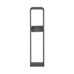 Bolardo luminoso LED Darko de Lindby, 100 cm, gris, metal, IP54