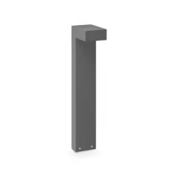 Bolardo luminoso LED de exterior Sirio de IDEAL LUX, color antracita, altura 60