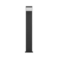Bolardo luminoso LED EGLO GROTTAZZOLINA, negro, altura 80 cm, IP65