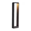 Bolardo luminoso LED Emima de Lindby, 80 cm, antracita, aluminio