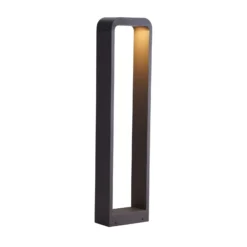 Bolardo luminoso LED Emima de Lindby, 80 cm, antracita, aluminio