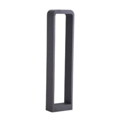 Bolardo luminoso LED Emima de Lindby, 80 cm, antracita, aluminio