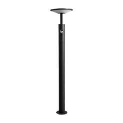 Bolardo luminoso LED Fenia de Lucande, 100 cm, sensor, IP54, antracita