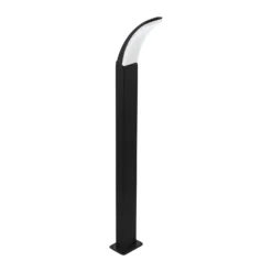 Bolardo luminoso LED Fiumicino curvado