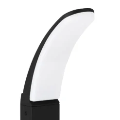 Bolardo luminoso LED Fiumicino curvado