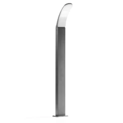 Bolardo luminoso LED Fiumicino curvado