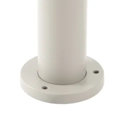 Bolardo luminoso LED Fjorya de Lindby, altura 90 cm, gris piedra, IP65