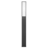 Bolardo luminoso LED Fuerte, antracita, aluminio, IP54