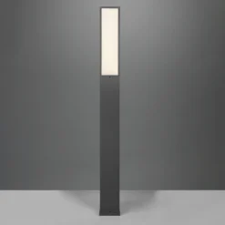 Bolardo luminoso LED Fuerte, antracita, aluminio, IP54