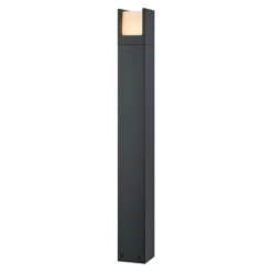 Bolardo luminoso LED FYNN-U, altura 85 cm, color antracita, CCT IP65,