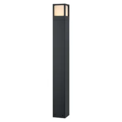 Bolardo luminoso LED FYNN-X, altura 85 cm, color antracita, CCT IP65,