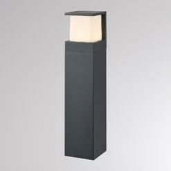 Bolardo luminoso LED FYNN-Y, altura 45 cm, antracita, CCT IP65,