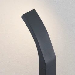 Bolardo luminoso LED Ilvita de Lindby, 60 cm, antracita, metal, IP54