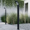 Bolardo luminoso LED Juvia de Lucande, 100 cm, antracita, metal, IP54