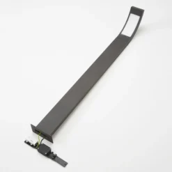 Bolardo luminoso LED Juvia de Lucande, 100 cm, antracita, metal, IP54