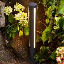 Bolardo luminoso LED Lilia, altura 75 cm