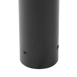 Bolardo luminoso LED Lindby Cirel, altura 65 cm, negro, IP65