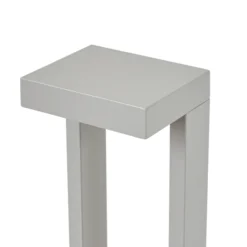 Bolardo luminoso LED Lindby Lonete, gris piedra, altura 65 cm, IP65