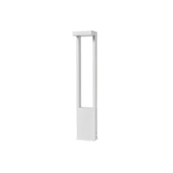Bolardo luminoso LED Lindby Lonete, blanco, altura 65 cm, IP65