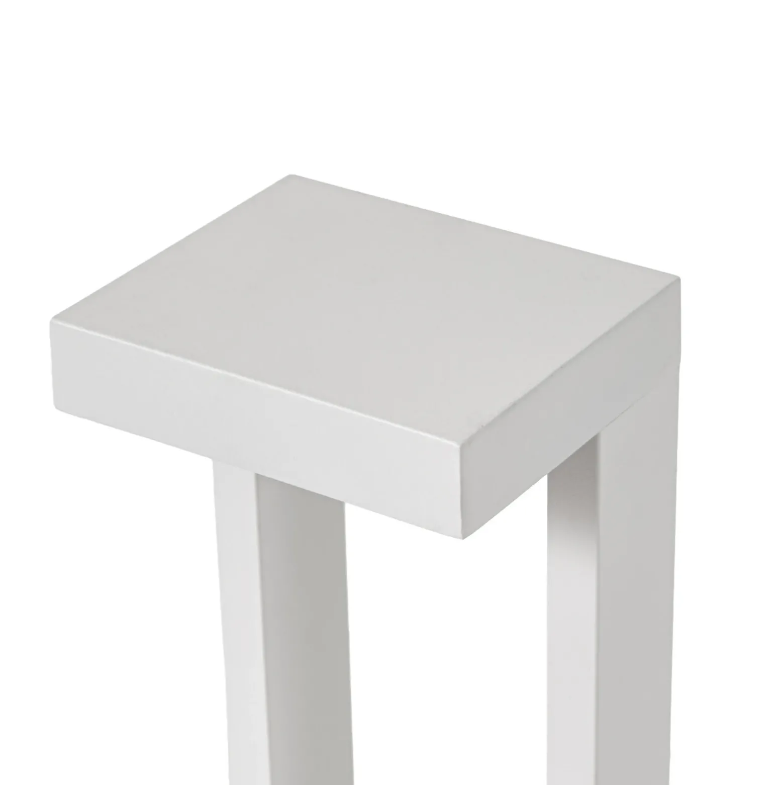 Bolardo luminoso LED Lindby Lonete, blanco, altura 65 cm, IP65