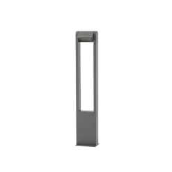 Bolardo luminoso LED Lindby Meloni, antracita, 65 cm, IP65 giratoria