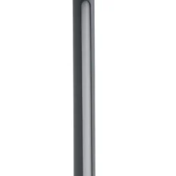 Bolardo luminoso LED Liravel de Lindby, altura 115 cm, antracita, IP65