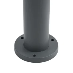 Bolardo luminoso LED Liravel de Lindby, altura 90 cm, antracita, IP65