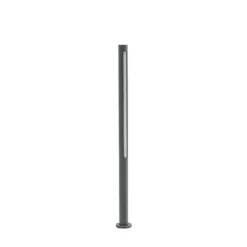 Bolardo luminoso LED Liravel de Lindby, altura 90 cm, antracita, IP65