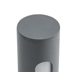 Bolardo luminoso LED Liravel de Lindby, altura 90 cm, antracita, IP65